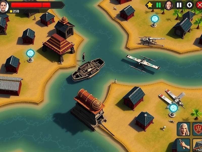 Intense Combat in Brahmaputra Battle Brahmaputra Battle Gameplay Screenshot